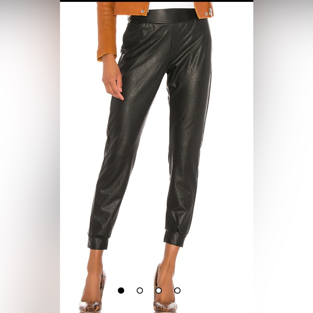 Commando faux leather jogger